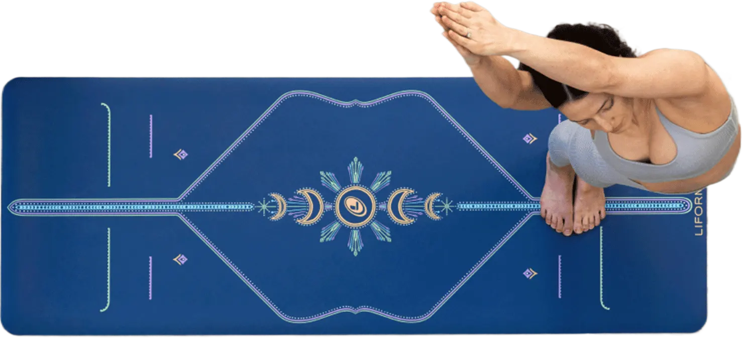 Liforme Cosmic Moon Yoga Mat