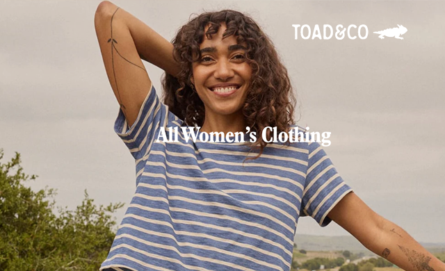 Toad&Co Sustainable Fashion | New Favorite for Women's Closets: Blending Eco - Friendliness with Style | Comfortable to Wear, Loving the Environment